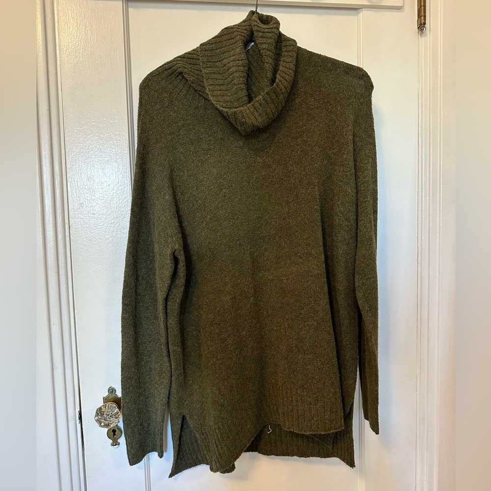 BP. Oversized Cowlneck Sweater, size L; good condition